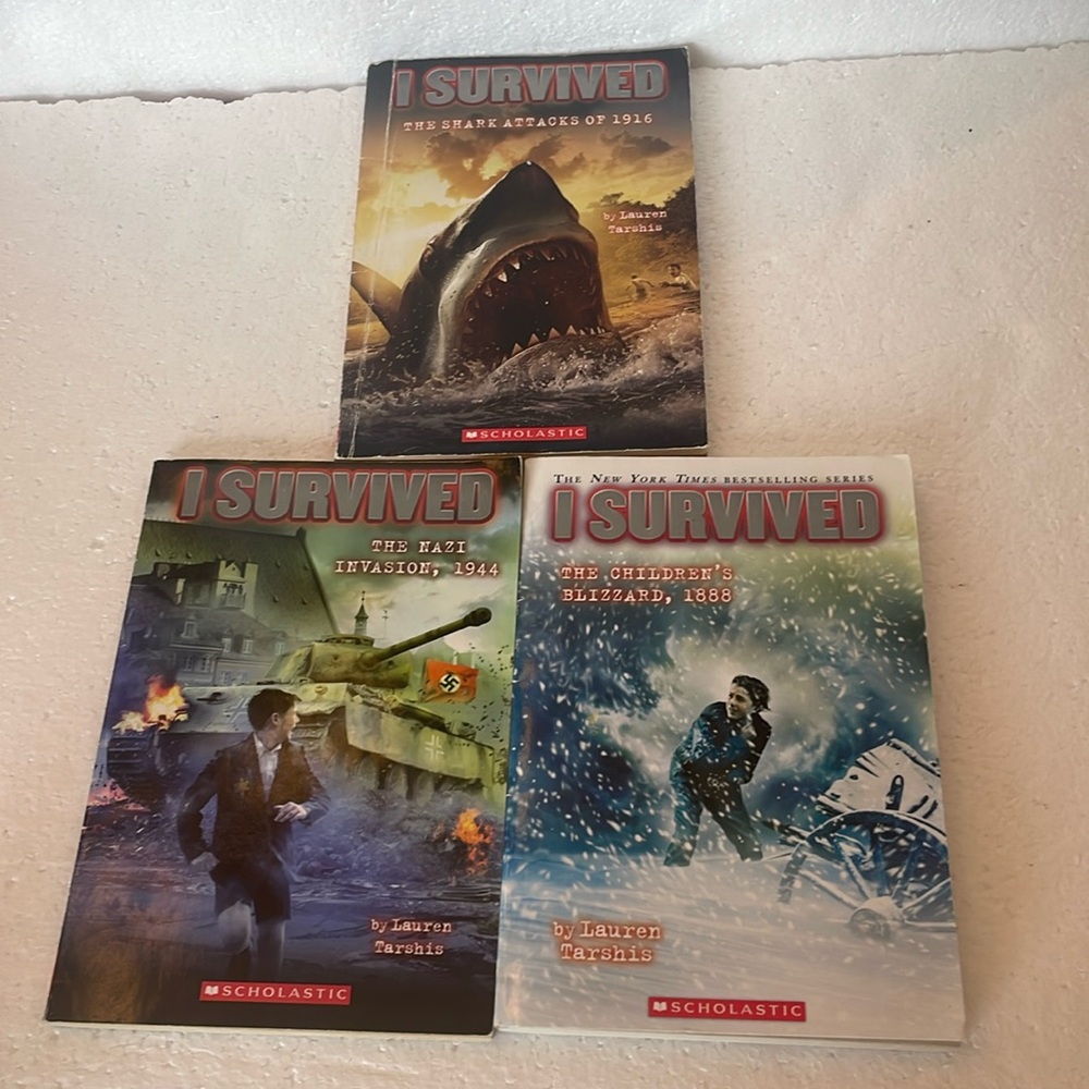 I survived Series AR Accelerated reader paperback books bundle